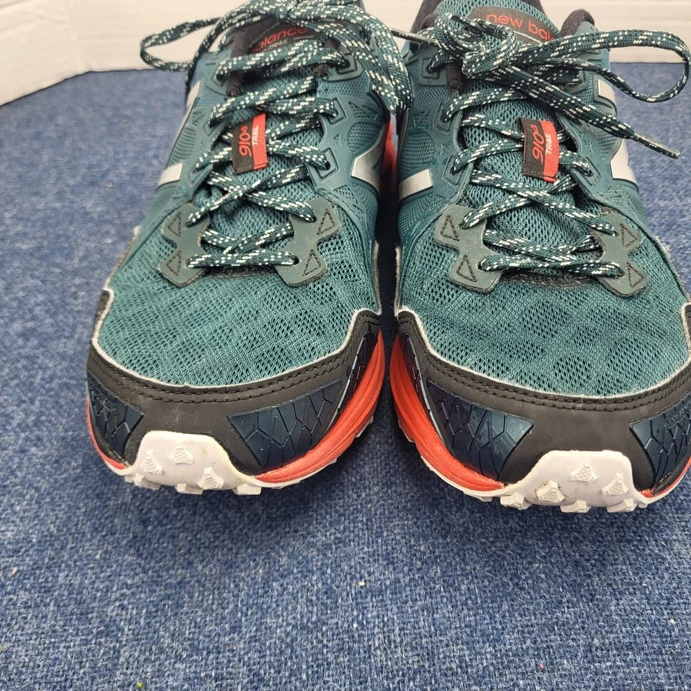New Balance 910v3 Trail Gore-Tex Men 8 2E Wide Blue Running Shoes Hiking Outdoor